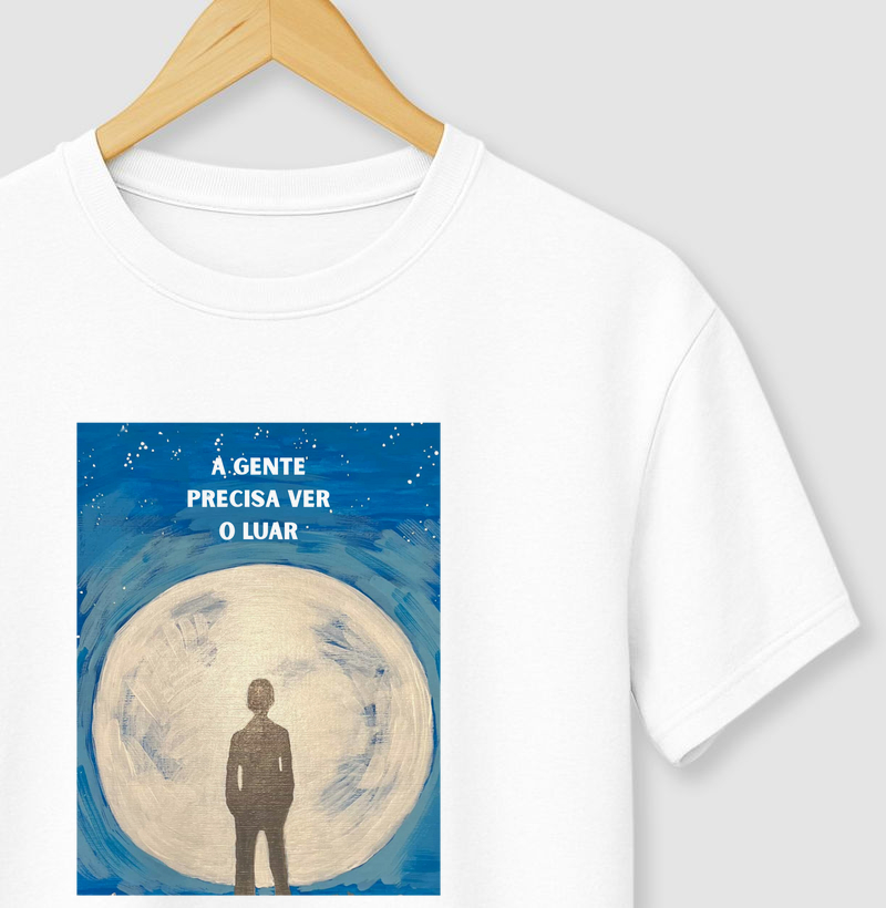 Camiseta Gilberto Gil - A gente precisa ver o luar