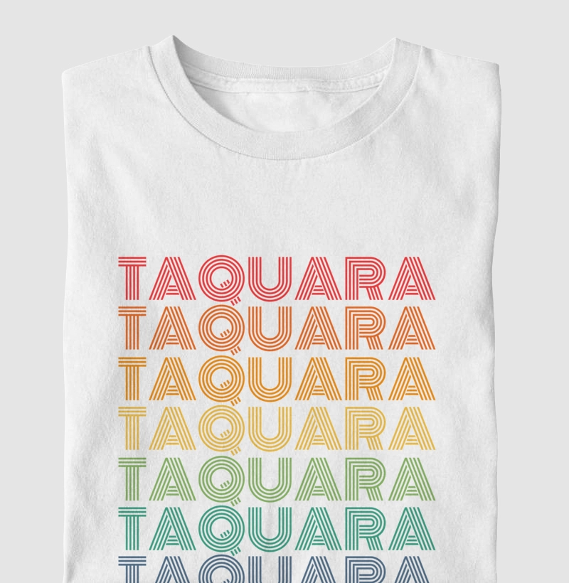 Taquara Letreiro Retrô