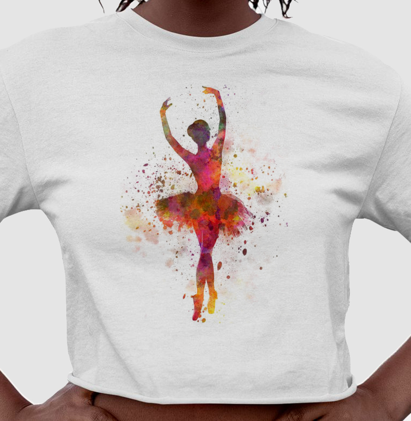 Cropped 'Morphed Ballerina"