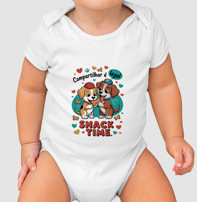 Body Infantil Compartilhar é Legal