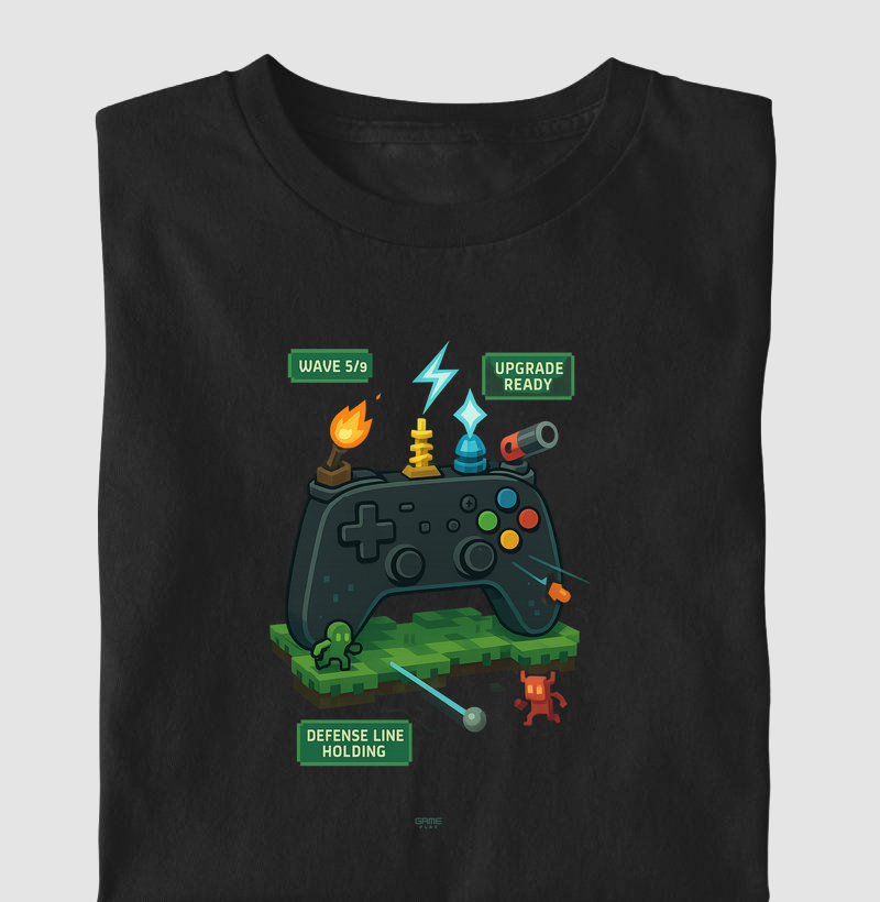 Joystick Fortaleza Jogo Dungeon Defenders