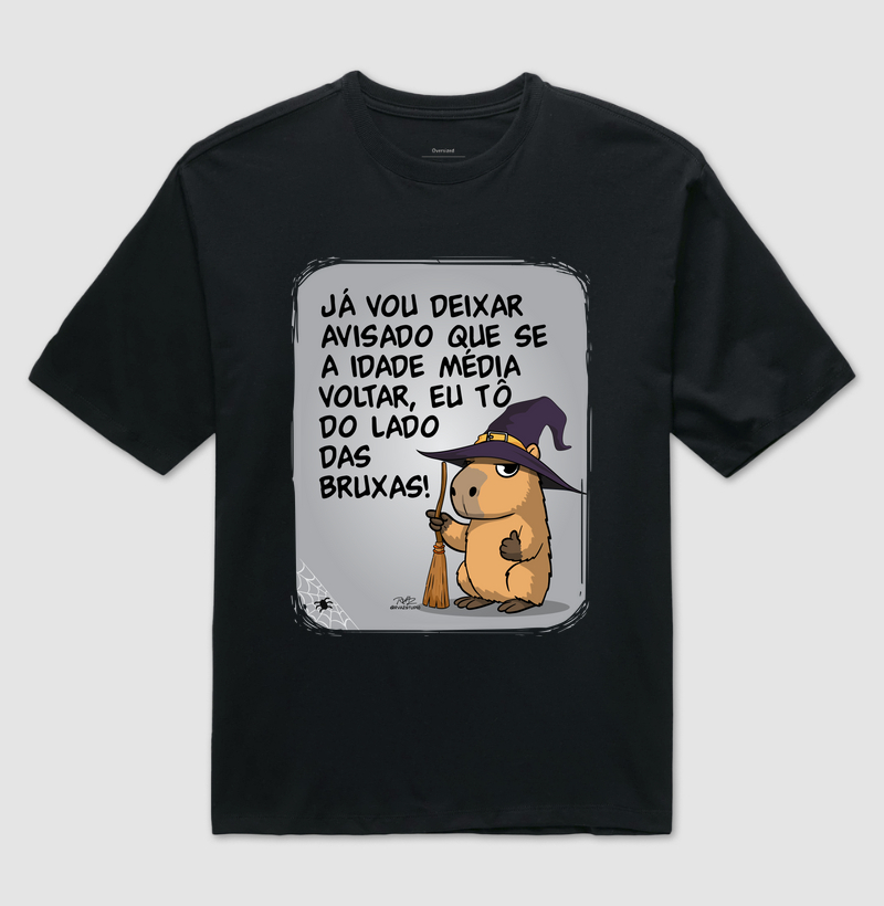 Camiseta Capivara Bruxas