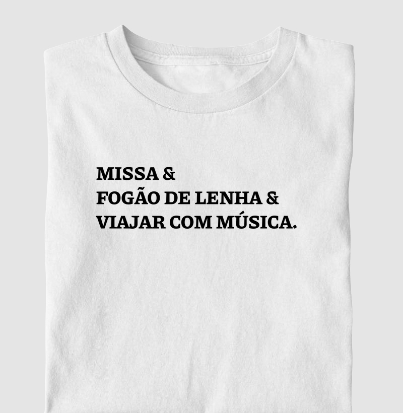 Missa & Fogão de Lenha & Viajar com Música