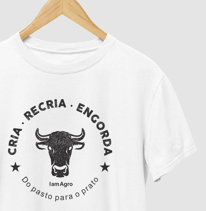Camiseta Agro Cria Recria e Engorda 