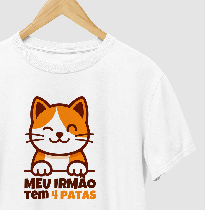 Meu irmão tem 4 patas.