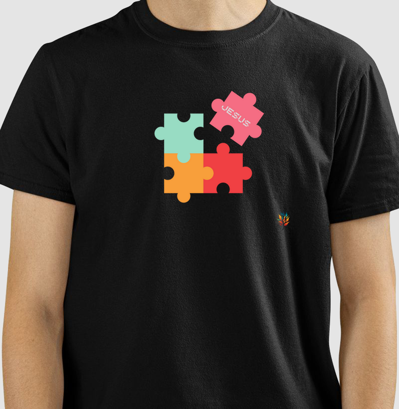 Camiseta Quebra Cabeça