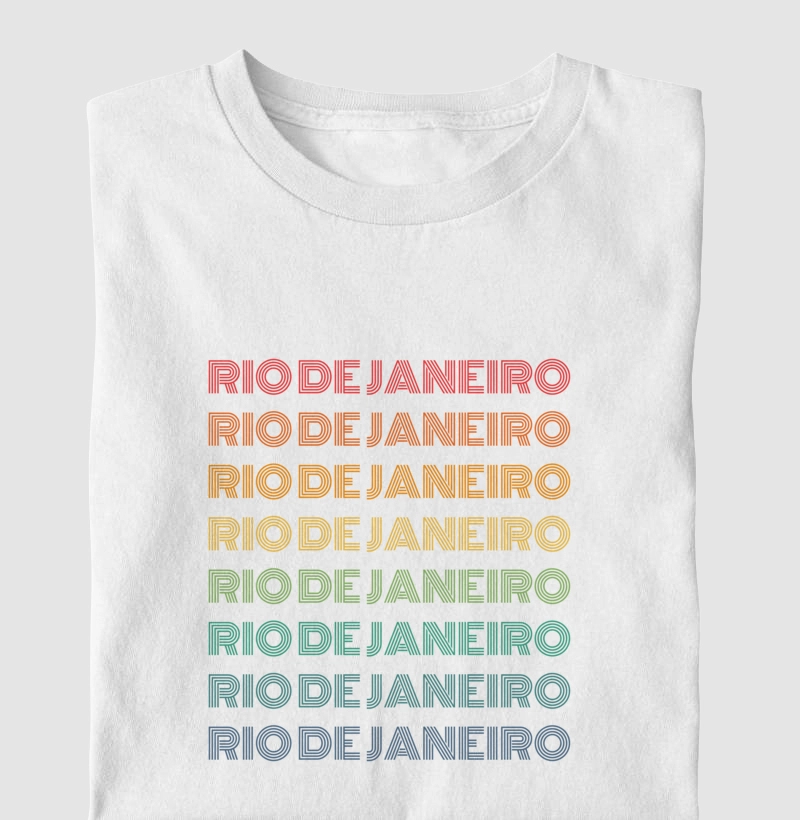 Rio de Janeiro Letreiro Retrô