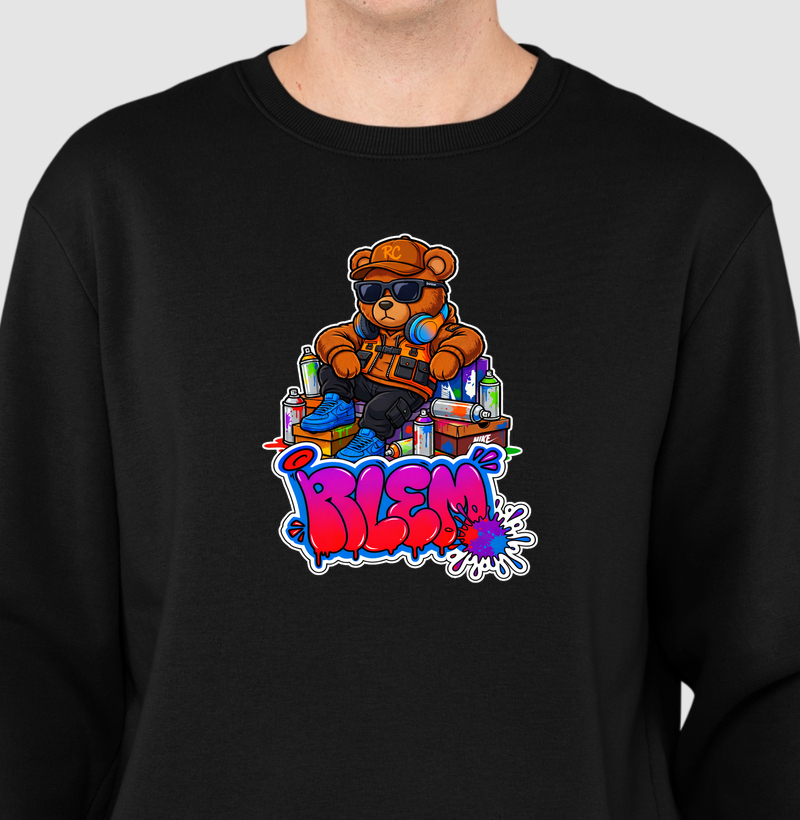 Moletom Sem Capuz Drop RLEM