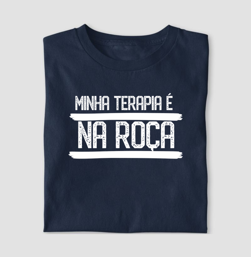 Minha terapia é na roça