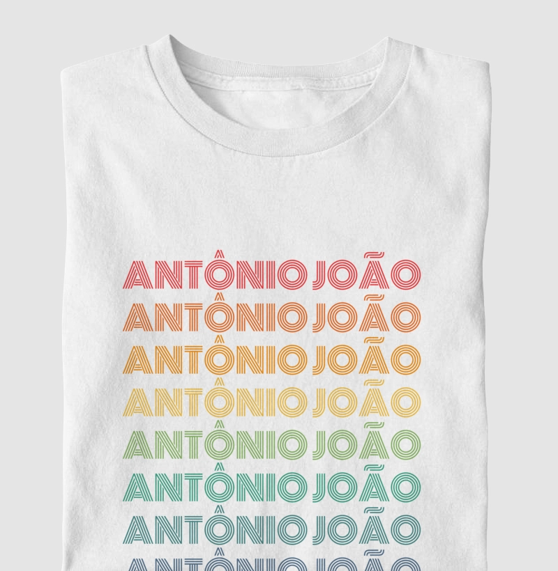 Antônio João Letreiro Retrô