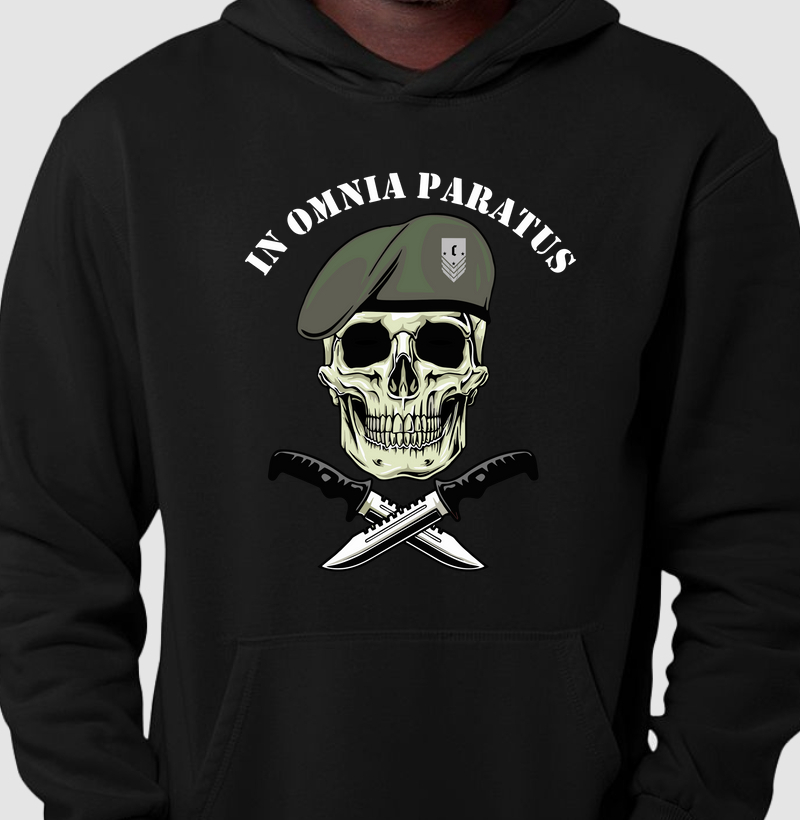 IN OMNIA PARATUS/ Hoodie Moletom