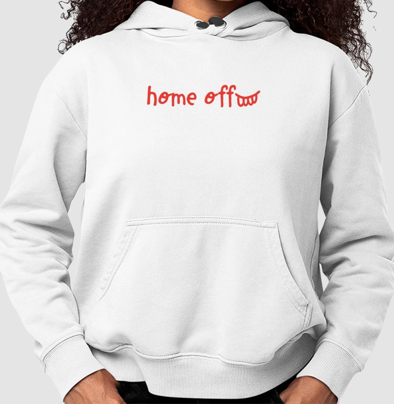 Moletom Home Off Que Quero