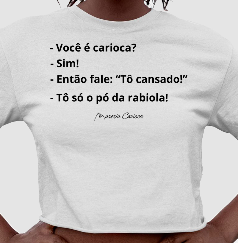 Só o pó da rabiola 