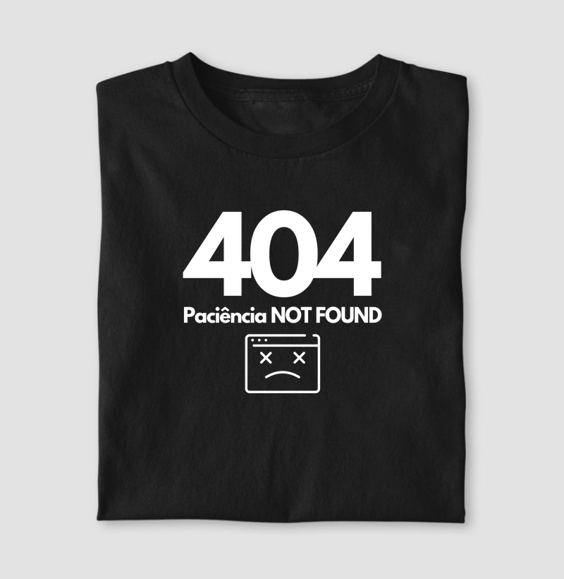 Camiseta 404