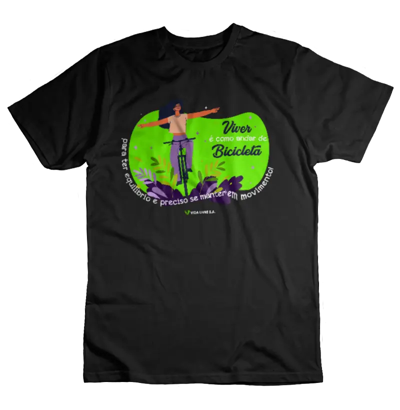 Camiseta Vida Livre SA Vida em Movimento