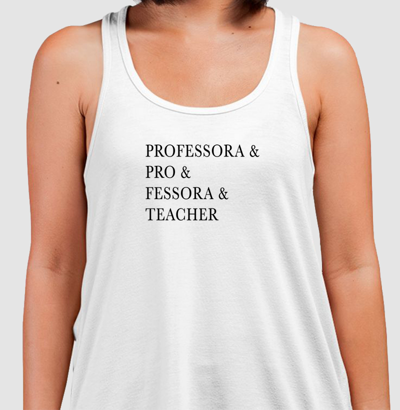 Camiseta Fawk - Professora &