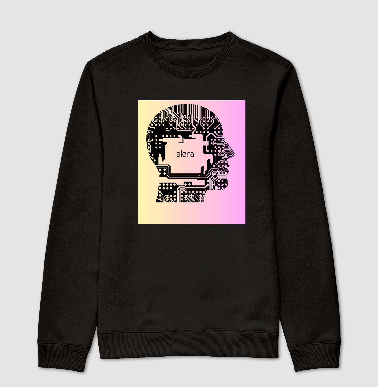 Sueter moletom futurista