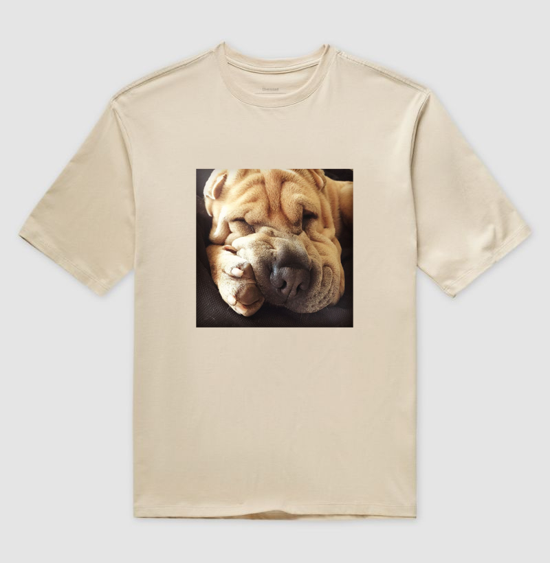 Sleeping Sharpei - Oversized