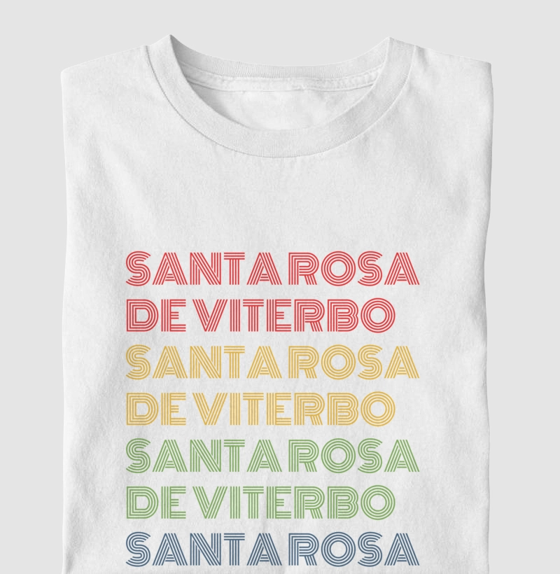 Santa Rosa de Viterbo Letreiro Retrô