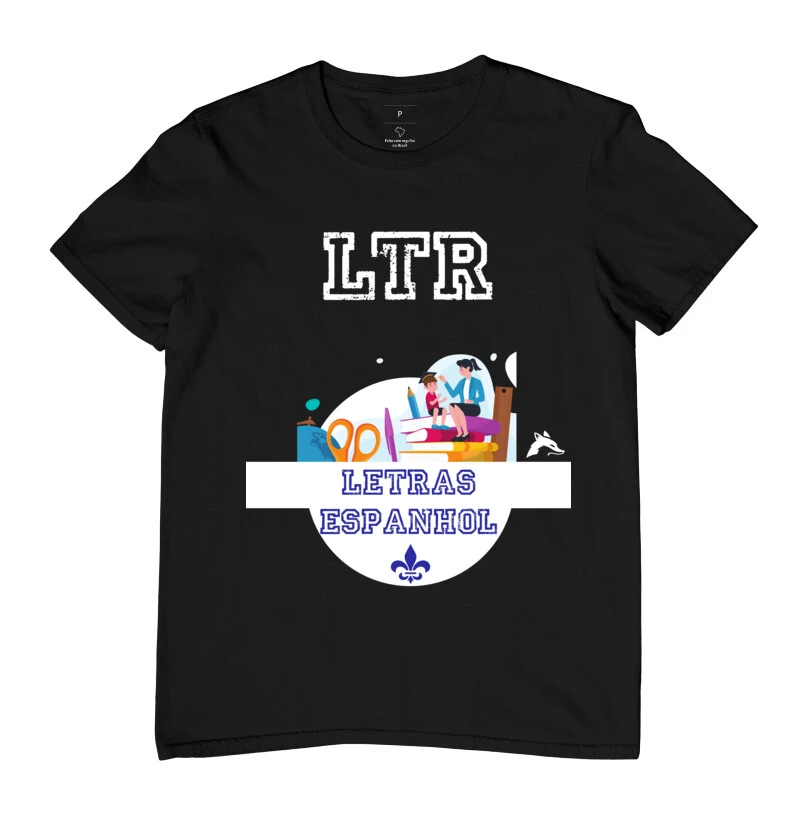 Camiseta Tshirt Letras Espanhol 0051