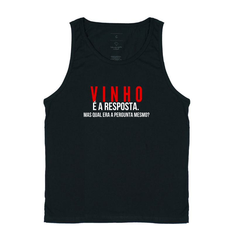 Vinho é a resposta.