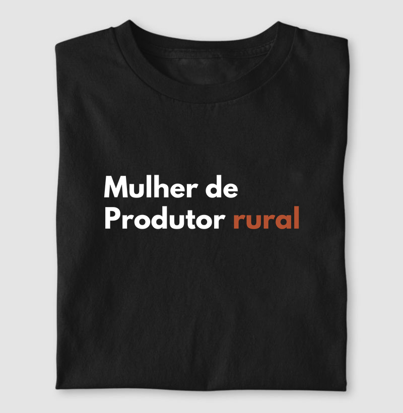 Mulher de produtor rural