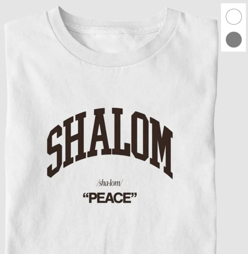 SHALOM "PEACE"