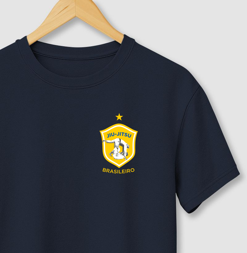 Jiu-jitsu brasileiro escudo - bolso