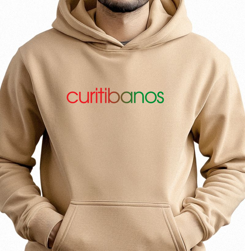 Hoodie Moletom Curitibanos Cores da Bandeira