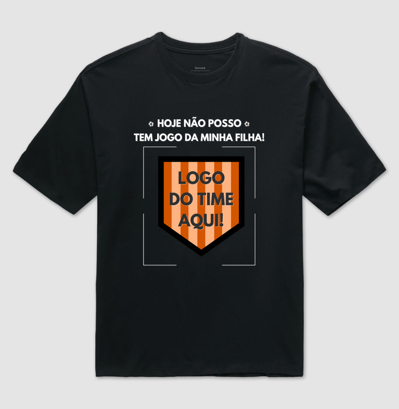 Camiseta Personalizada - Hoje Não Posso!