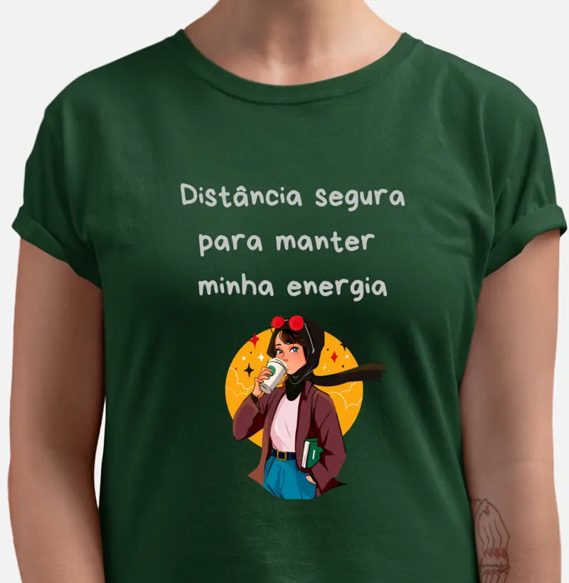 Distância segura para manter minha energia
