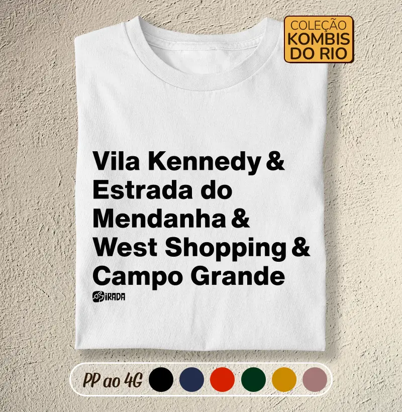 Vila Kennedy, Estrada do Mendanha, West Shopping, Campo Grande