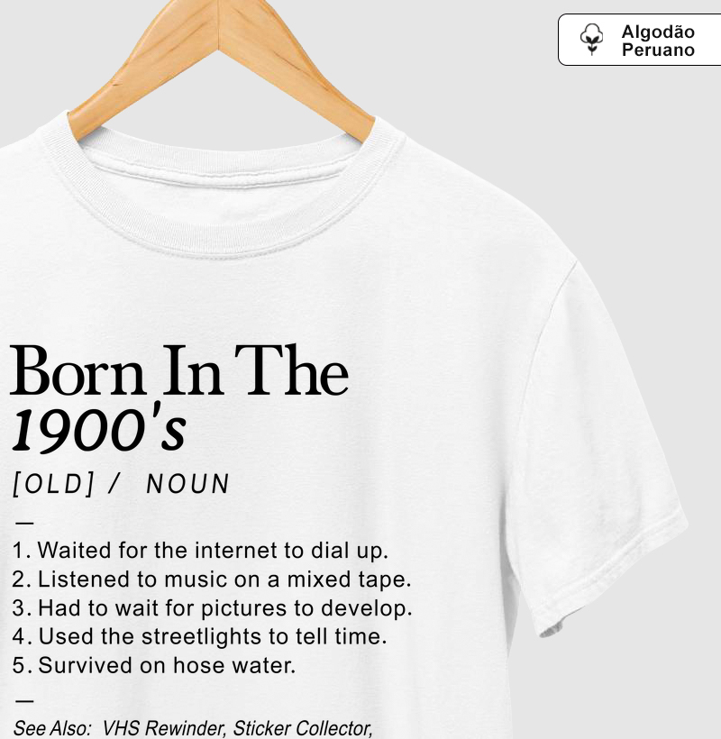 Born in the 1900's