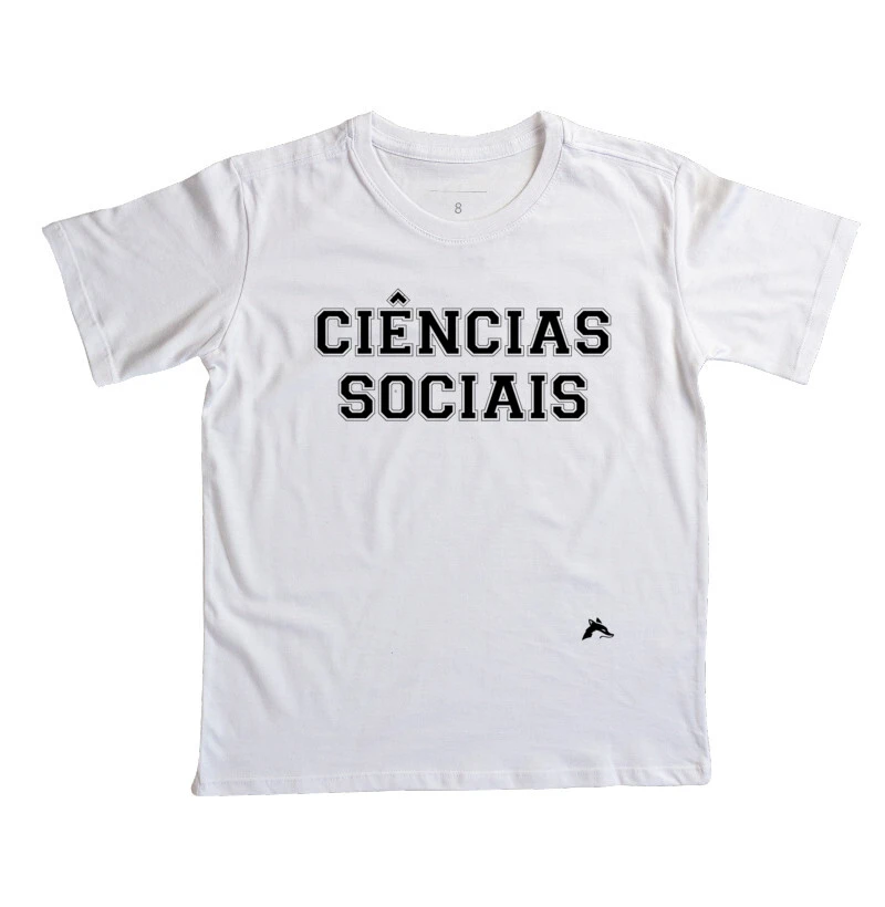 Camiseta Infantil Ciências Sociais Classic