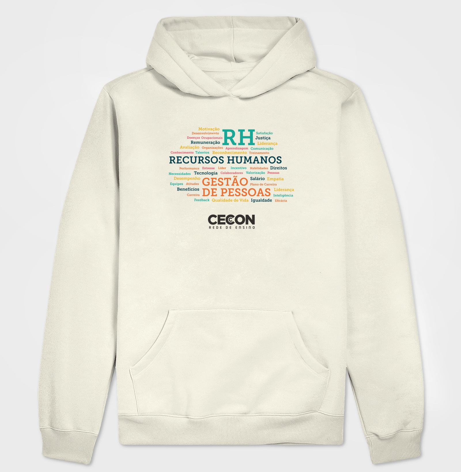 Camisa Recursos Humanos palavras Cecon