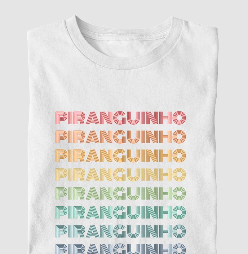 Piranguinho Letreiro Retrô