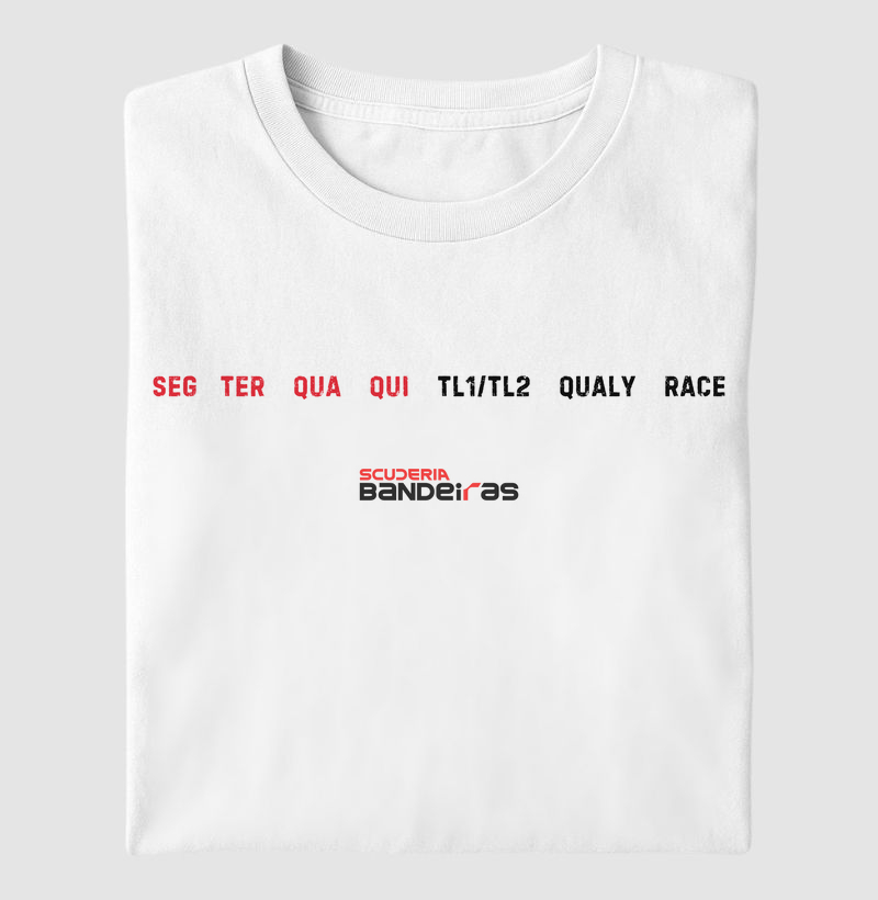 Camiseta Race Week - Scuderia Bandeiras