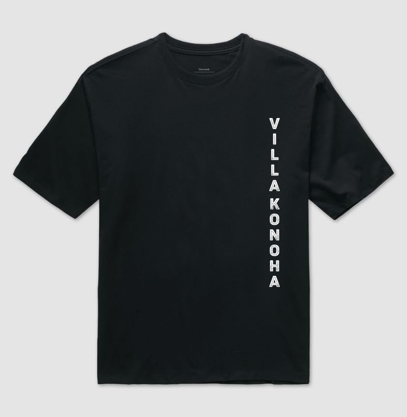 Camiseta Oversized Villa Konoha