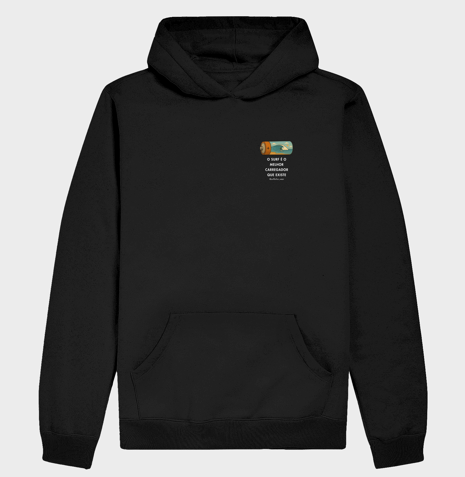 Estampa de bolso - Surf é o melhor carregador que existe