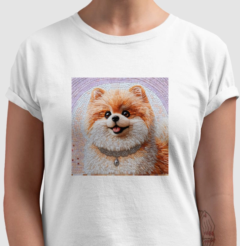 lulu da pomerania spitz alemão - Mosaico 