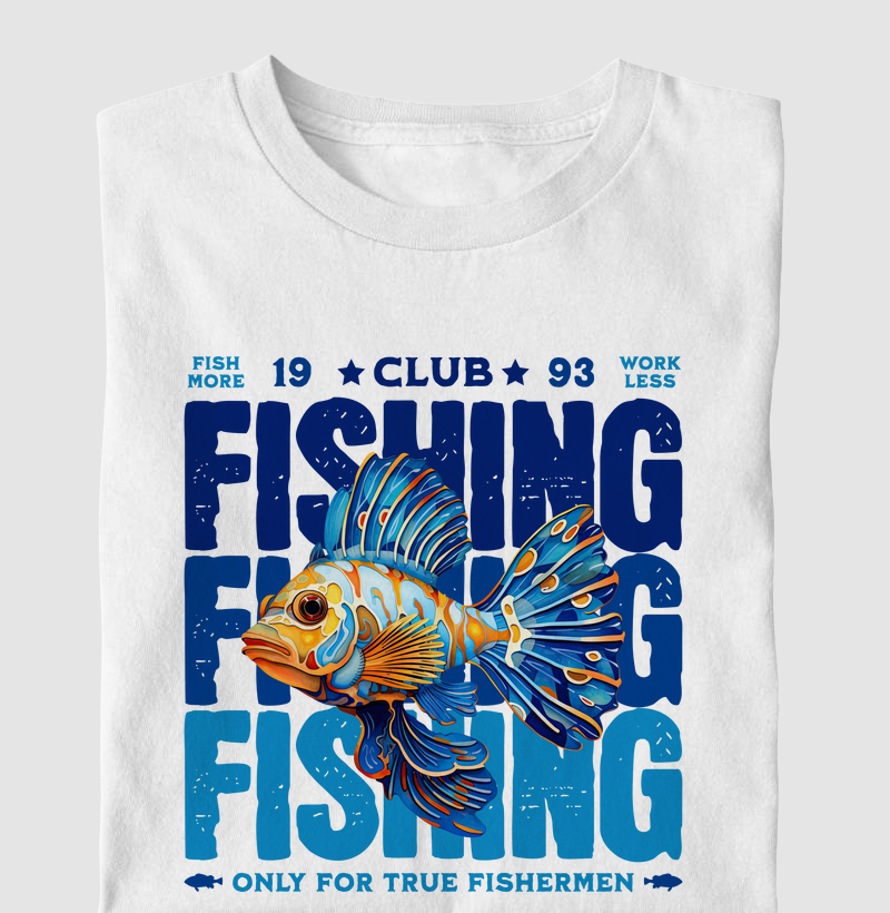 CAMISETA INFANTIL - CLUB FISHING