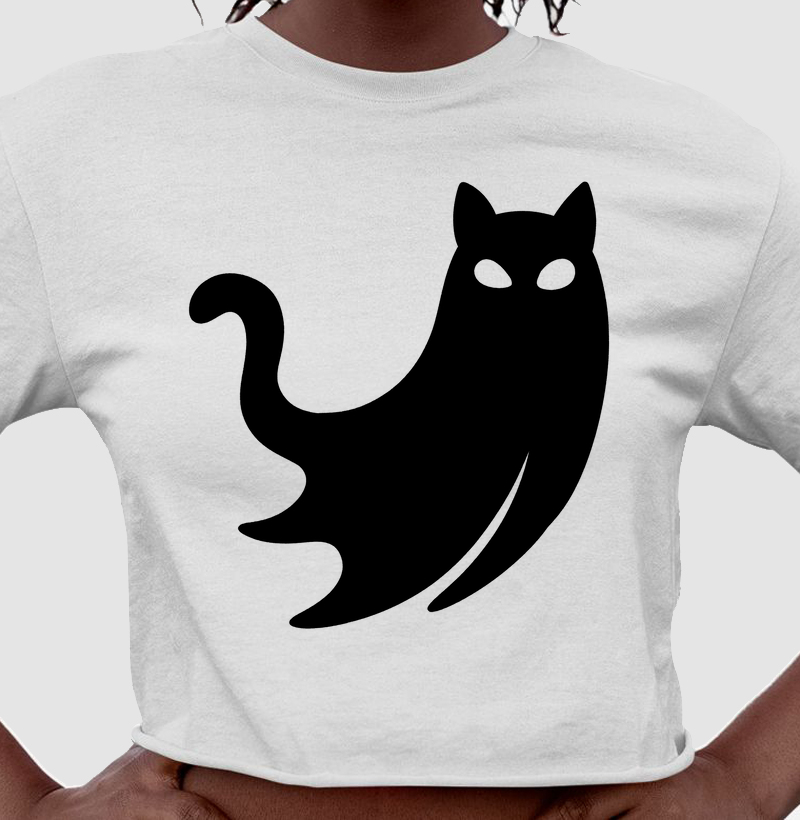 Gato Fantasma (fundo claro)