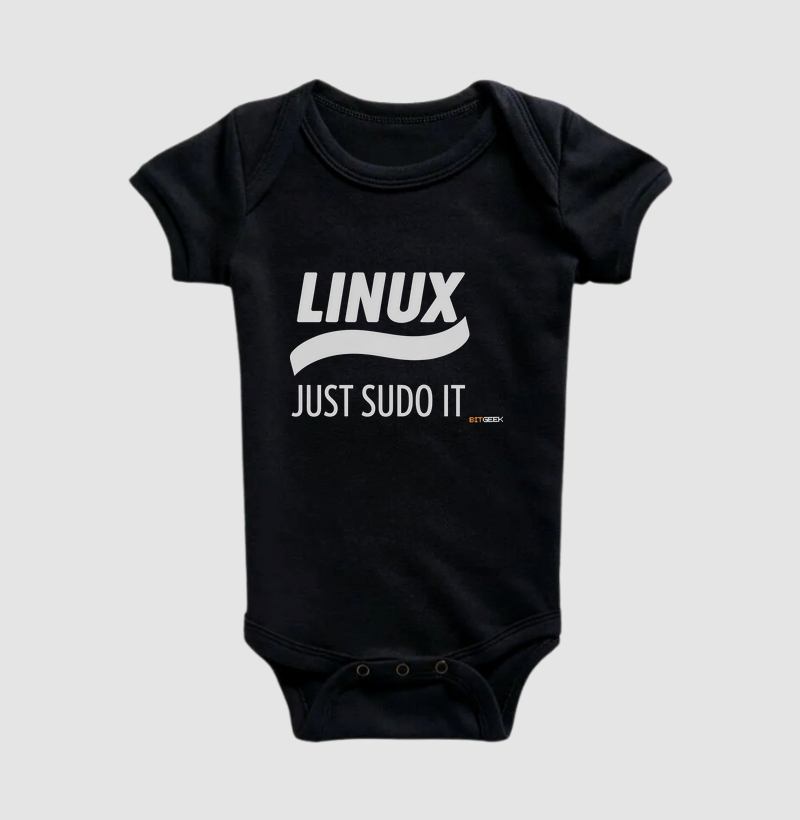 Body Infantil Just Sudo It