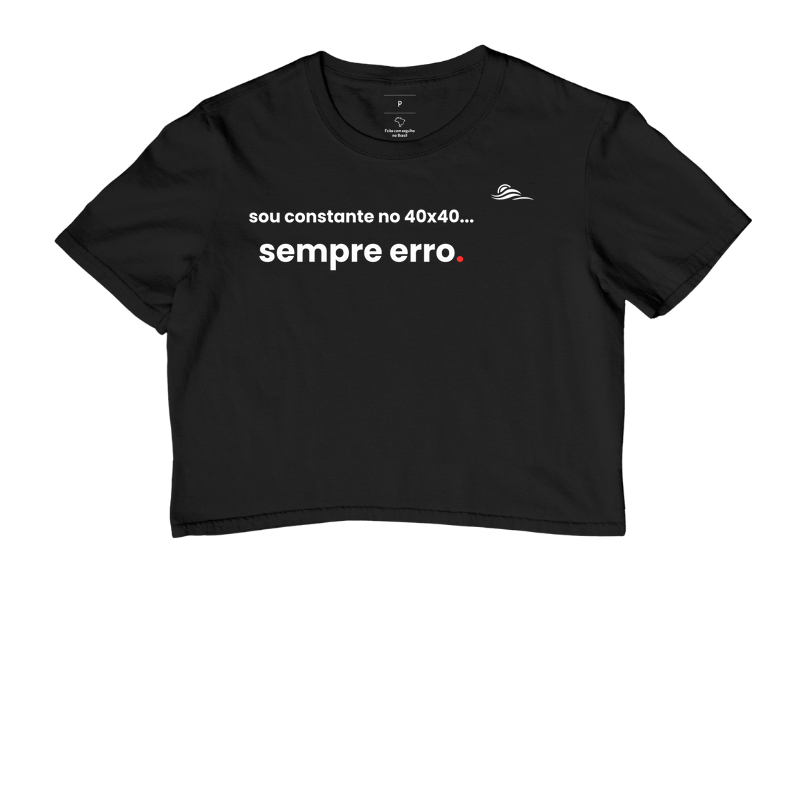 Estampa "Sou constante no 40x40"