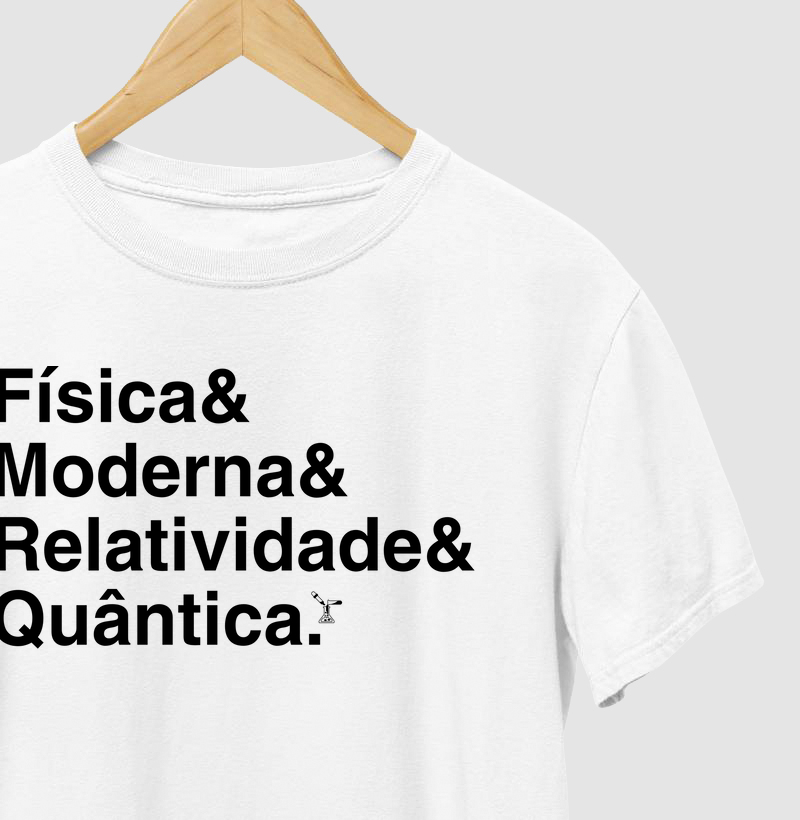 Camiseta - Física moderna