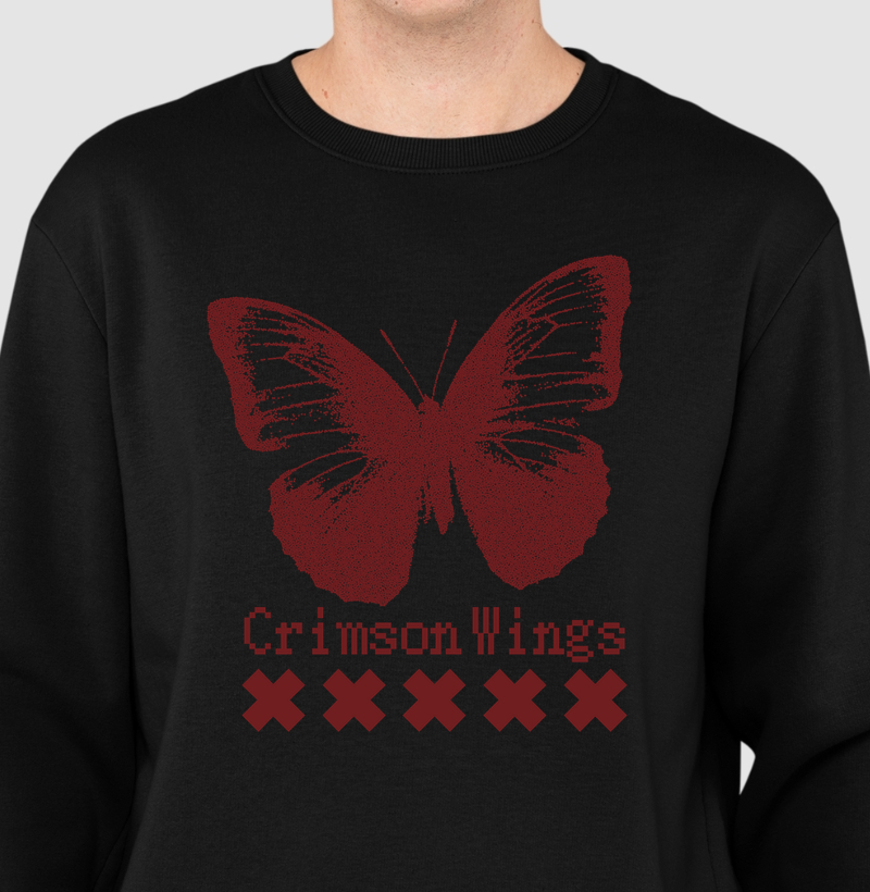 Cami Suéter — Crimson Wings