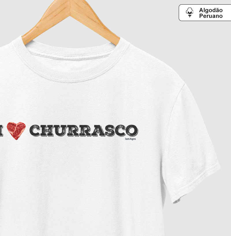 Camiseta I love Churrasco