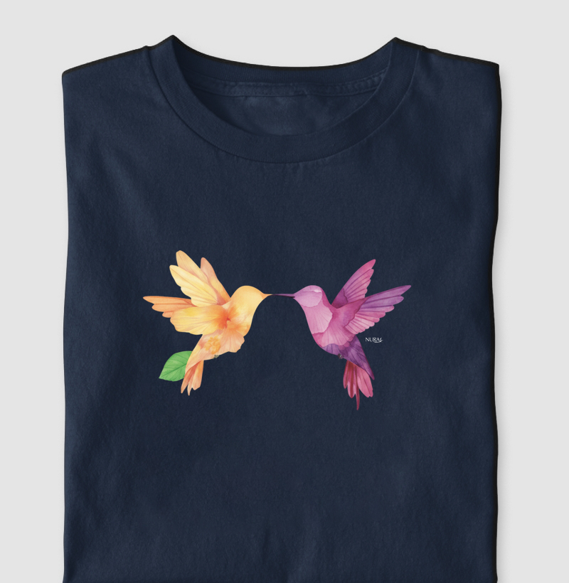 Beija Flores Aquarela