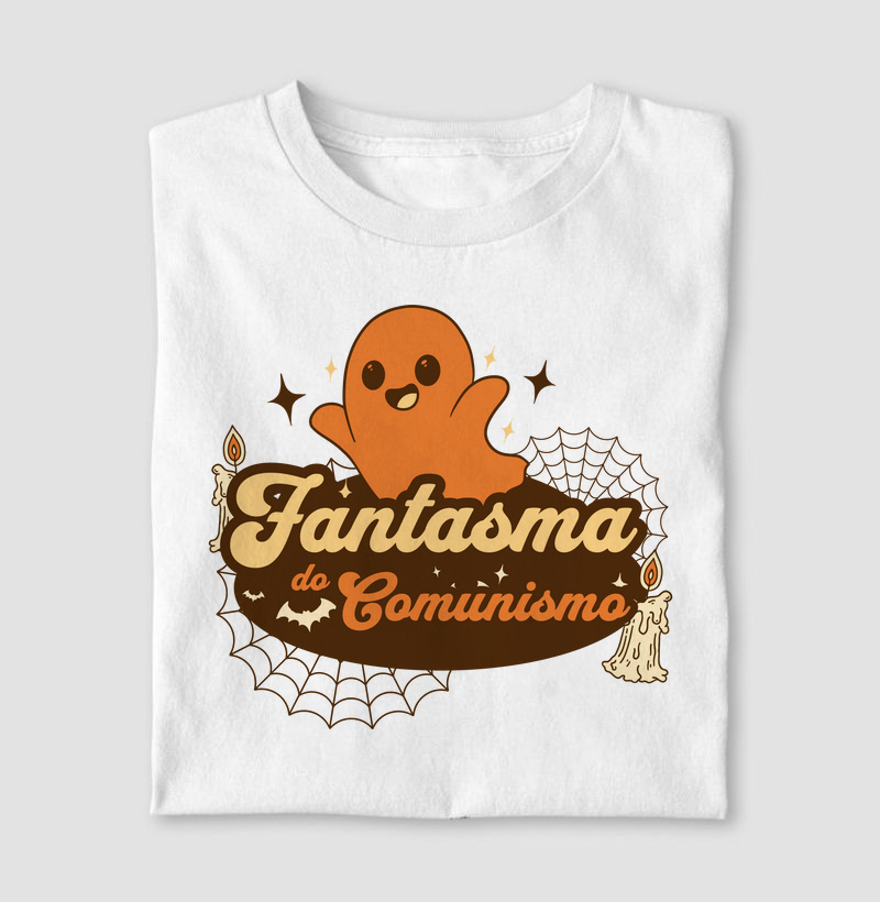Camiseta Fantasma do Comunismo