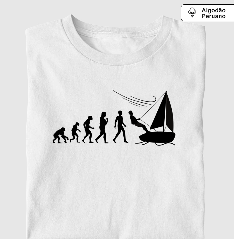 Evolução do homem - Premium - Algodão Peruano